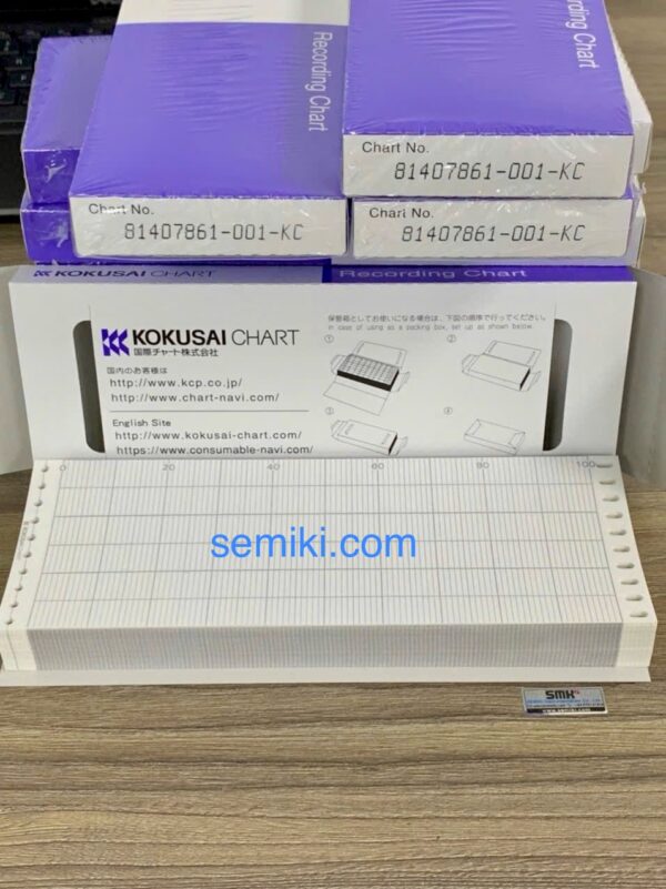 KOKUSAI Chart  81407861-001-KC giấy ghi biểu đồ Honeywell, Yamatake