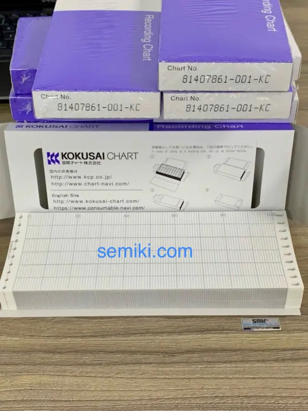 KOKUSAI Chart  81407861-001-KC giấy ghi biểu đồ Honeywell, Yamatake