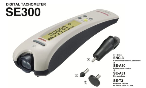 SANWA SE300 thiết bị đo tốc độ vòng quay (30.0 - 99,999rpm) - 画像 (2)