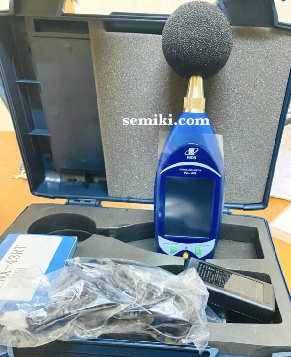 RION NL-43 máy đo độ ồn âm thanh class 2 (20Hz~8kHz) - 画像 (2)