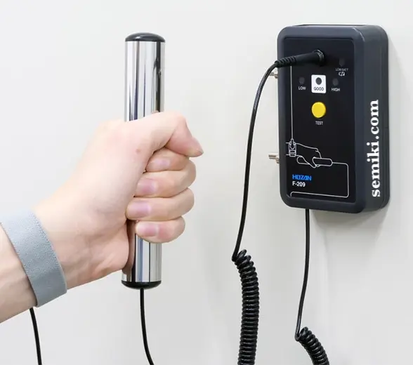 HOZAN F-209 thiết bị kiểm tra điện trở chức năng dây đeo cổ tay