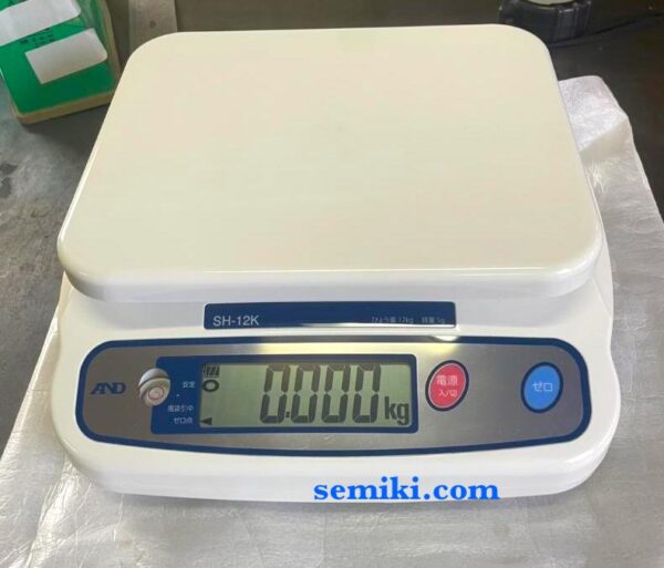 A&D Digital Scale SH Series cân điện tử để bàn (1kg/2kg/12kg/20kg/30kg)) - 画像 (2)