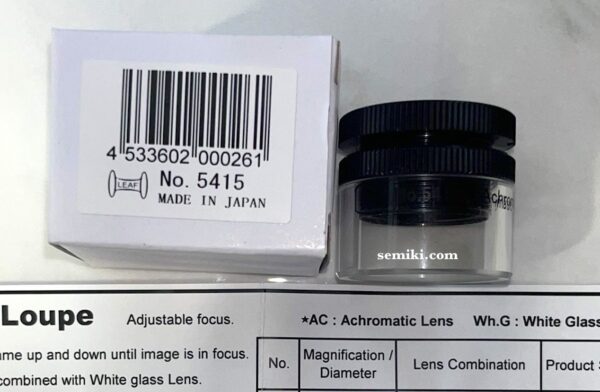 Keiyo Japan LEAF loupe No.5415 Kính lúp zoom 15x