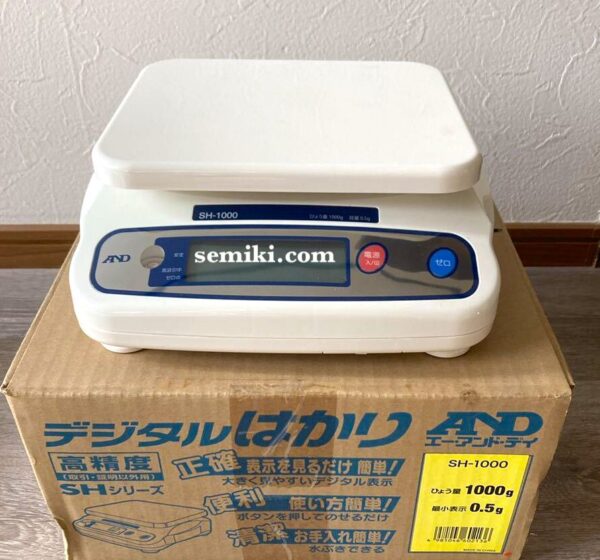 A&D Digital Scale SH Series cân điện tử để bàn (1kg/2kg/12kg/20kg/30kg))