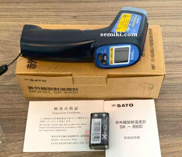 SATO SK-8900 nhiệt kế hồng ngoại (−40~ 250°C/ ±3°C) - Image 3