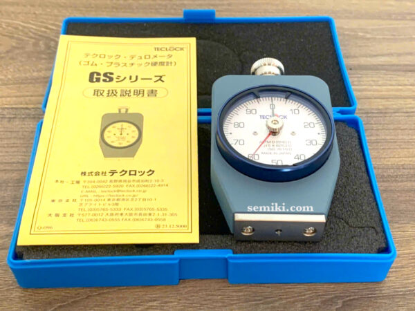 TECLOCK GS-720N, GS-720G đồng hồ đo độ cứng cao su shore D