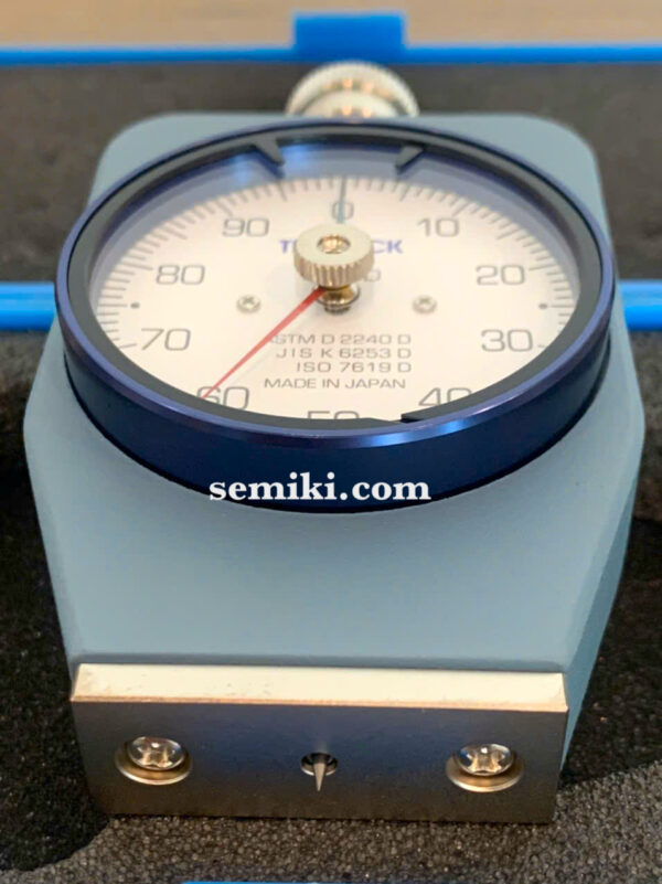TECLOCK GS-720N, GS-720G đồng hồ đo độ cứng cao su shore D - 画像 (3)