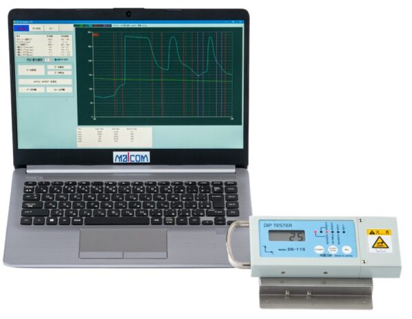 MALCOM DS-11 Dip Tester máy phân tích nhiệt độ bể hàn nhúng (0～300℃) - Hình ảnh 2