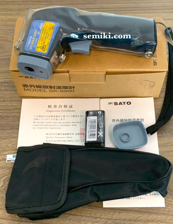 SATO SK-8900 nhiệt kế hồng ngoại (−40~ 250°C/ ±3°C) - Image 2