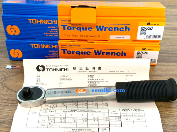 TOHNICHI QSP50N3 cờ lê định lực dùng cho láp ráp (10-50N.m) - 画像 (2)