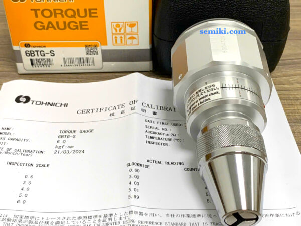 TOHNICHI 6BTG-S thiết bị đo mô men xoắn 0.6-6 kgf.cm