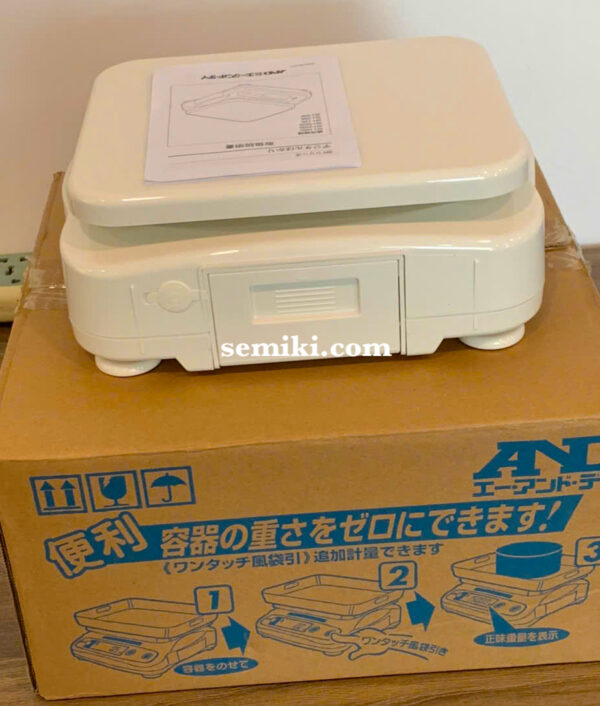 A&D SH-20K cân điện tử 20kg x0.01kg - 画像 (3)