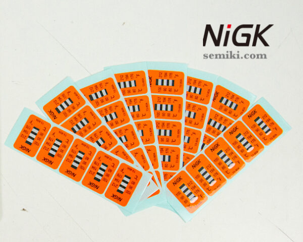 NiGK Temperature Label TLT series nhãn ghi nhiệt độ 50~125°C