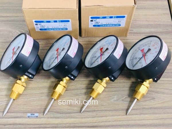 YAMAMOTO KEIKI Combination boiler gauge nhiệt kế lưỡng kim đo nhiệt độ và áp suất nồi hơi - 画像 (3)