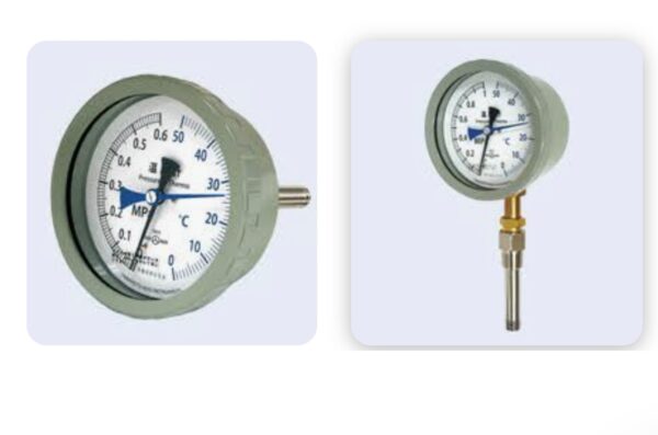YAMAMOTO KEIKI T&P star gauge nhiệt kế lưỡng kim đo áp suất, nhiệt độ ống điều hoà - Hình ảnh 2