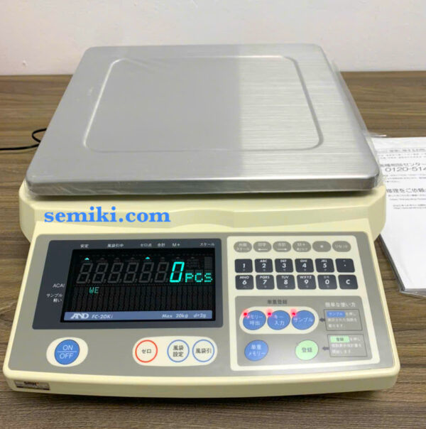 A&D FC-20Ki Counting Scale cân đếm điện tử (20kg /2g) - Image 4
