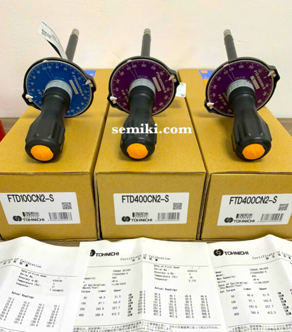 TOHNICHI FTD100CN2-S tua vít siết mở kim đồng hồ 10-100 cN.m, 1/4″ Hex - Image 2