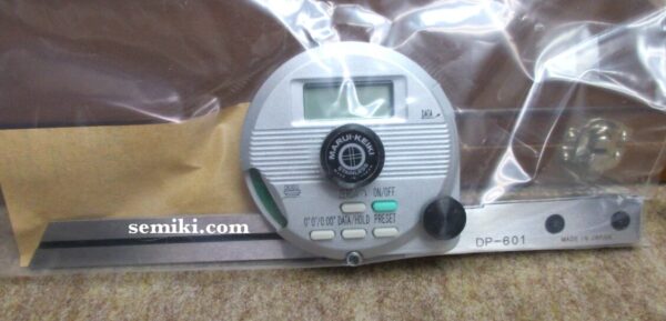 MARUI KEIKI DP-601 thước điện tử đo góc (-360°~+360°/ Blade 150mm) - Image 3