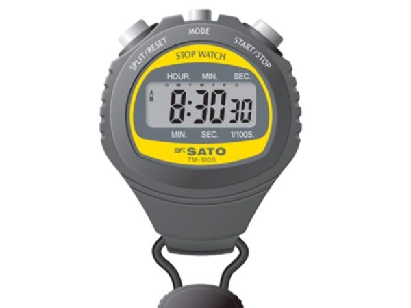 SATO Stopwatch TM-100S đồng hồ điện tử bấm giờ chống nước