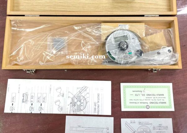 MARUI KEIKI DP-601 thước điện tử đo góc (-360°~+360°/ Blade 150mm) - Image 2